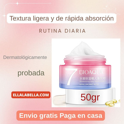 CREMA HIDRATANTE Y ACIDO HIALURONICO