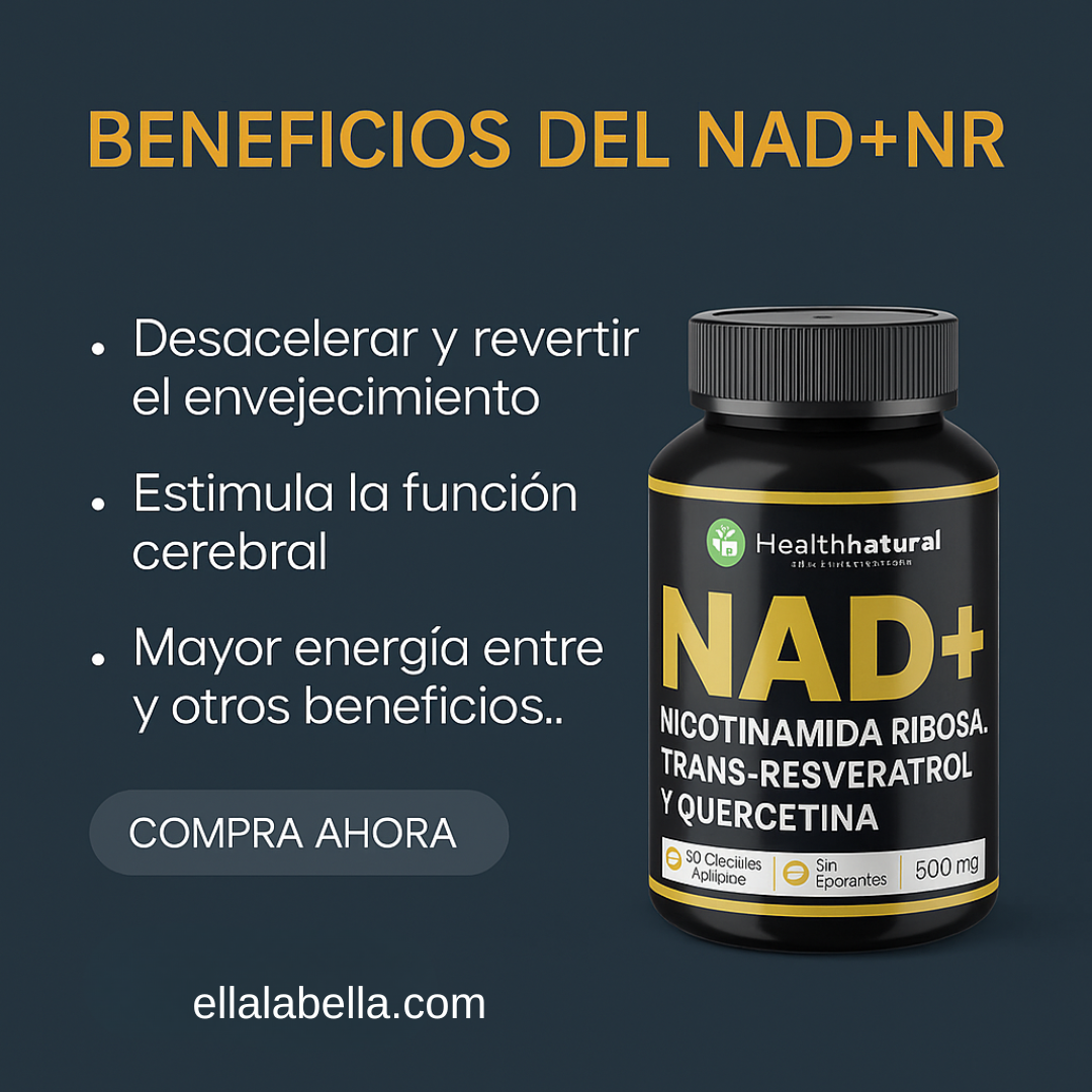 “EL AUTENTICO NAD+ NR (Nicotinamida Ribosa)”
