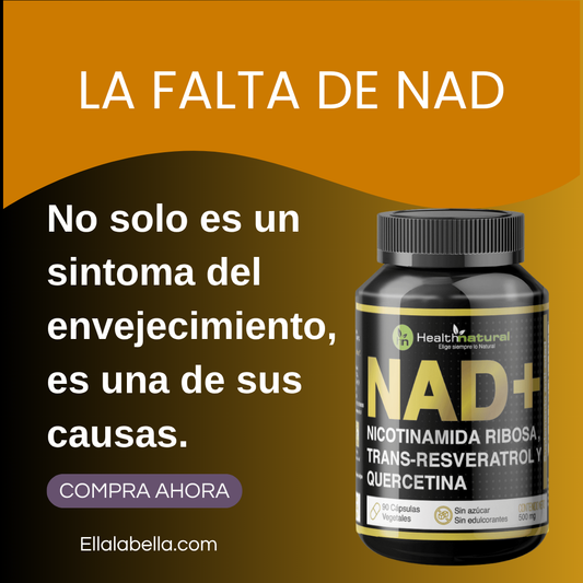 “La fórmula que marca la diferencia: NAD⁺ con NR auténtico.”